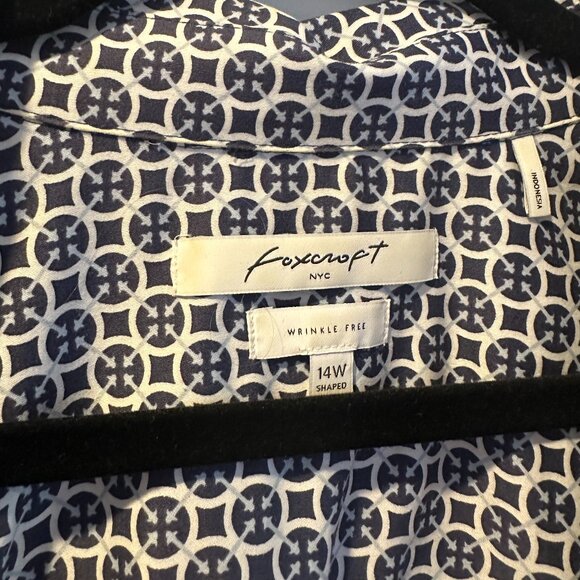 100% Cotton Foxcroft Blouse - Picture 2 of 6